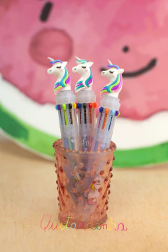 Caneta 10 cores Unicórnio - comprar online