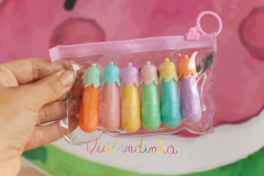 Kit marca texto Berinjelas