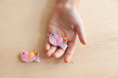 Divertido: Passarinho colorido - comprar online