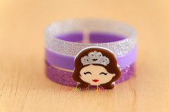 Pulseiras em Acrílico: Trio Sofia - comprar online
