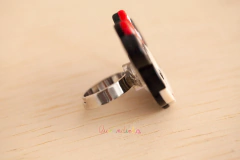 Anel acrílico: Minnie Vermelho - comprar online