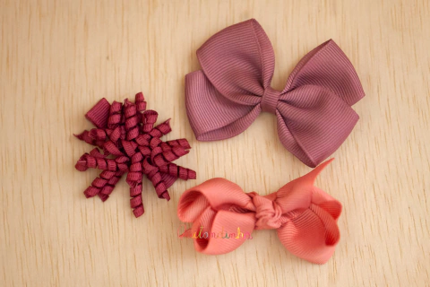 Kit promocional - Fácil de combinar - 3 laços