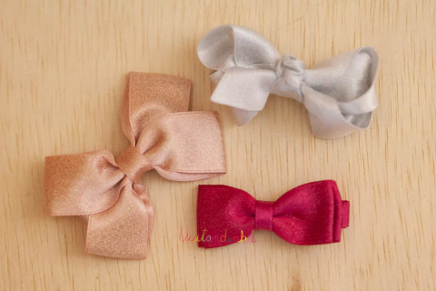 Kit promocional - Glamourzinho puro - 3 laços