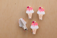 Presilha em acrílico: sundae 2 bolas - comprar online