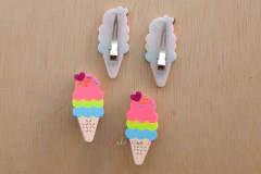 Presilha em acrílico: sundae 3 bolas - comprar online