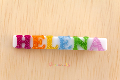 Presilha em acrílico: nome em HELENA (pronta entrega)