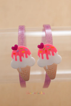 Tiara em acrílico: Sundae 2 bolas - comprar online