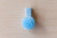 Imagem do Laço forrado: mini pompom forrado