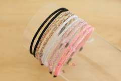 Tiara Puro glitter Preto