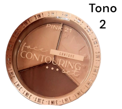 PALETA TRIO DE CONTORNO PARA ROSTRO - comprar online