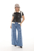 Jean Wide Leg Cebra