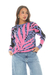 Sweater Hoja Print