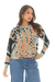 Sweater Hoja Print - comprar online