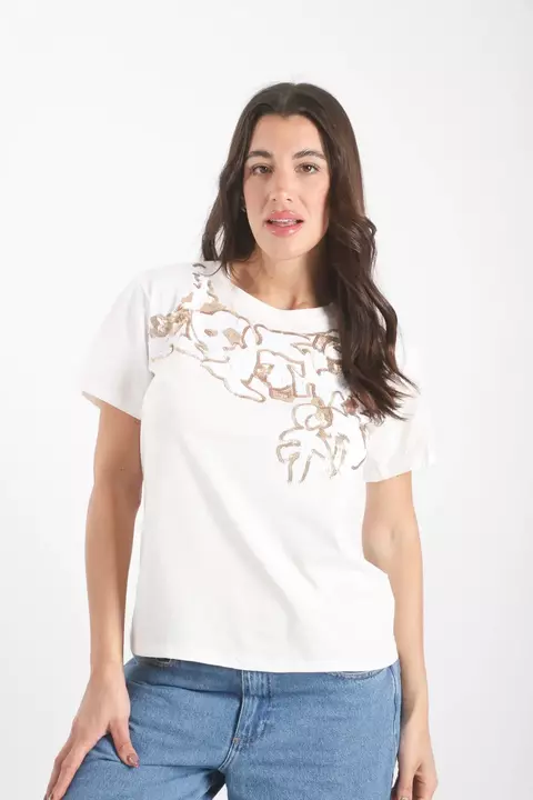 Remera Importada Con Lentejuelas Frankfurt 12032 - comprar online