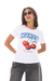 Remera Cherry Chic c/stras - comprar online