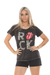 Remera Prelavada Rock Stones c/stras