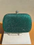 Clutch Isabela Verde Esmeralda