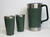JARRA PARA TERERE CON DOS VASOS DE ACERO INOXIDABLE - La tiendita del mate
