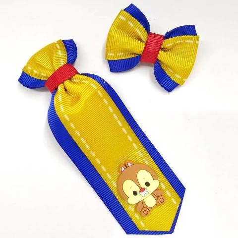 Conjunto Gravata e Laço M Esquilo