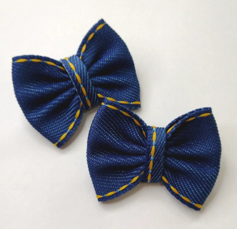 Laço M Jeans Azul Escuro