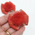 Laço M Jeans Vermelho com Pompom - comprar online