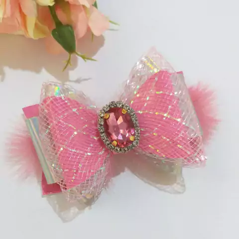 Laço G Glamour Rosa