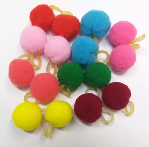 Kit Pompom c/ 8 pares