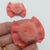 Par de Laço M Veludo e Pompom Salmão - comprar online