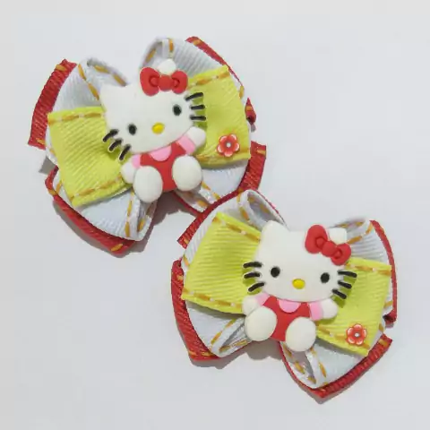 Laço M Gatinha Lacinho Vermelho