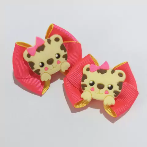 Par de Laço M Oncinha