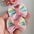 Par de Laço M Arco Iris Candy - comprar online