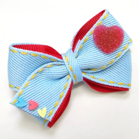 Laço G Love Jeans Vermelho