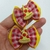 Par de Laço M Xadrez Pizza - comprar online