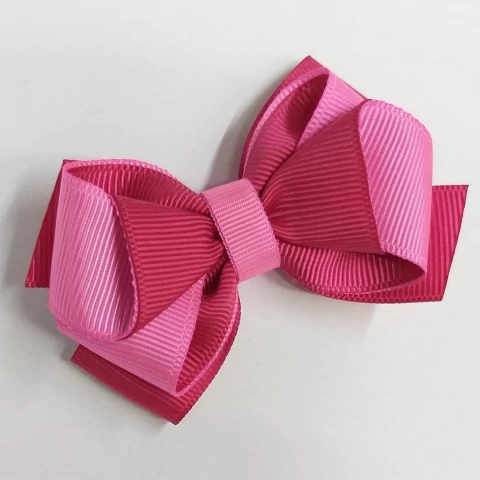 Laço G Charme Pink e Rosa