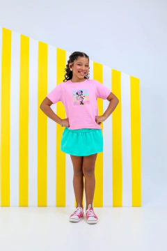 Conjunto Malu Infantil - Minnie Roseta
