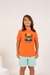 Conjunto Rodrigo - California Car Laranja - Miss Princesa - ATACADO INFANTIL