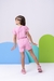 Conjunto Ana Juvenil - Cereja Rosa - Miss Princesa - ATACADO INFANTIL
