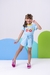 Conjunto Ana - Óculos Flor Azul - comprar online