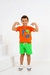 Conjunto Isaac - Dino Laranja