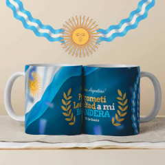 Taza Cerámica Promesa a la Bandera - comprar online
