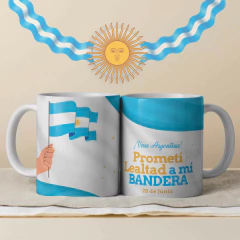 Taza Cerámica Promesa a la Bandera - Mond Design
