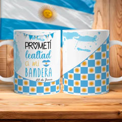 Taza Cerámica Promesa a la Bandera en internet