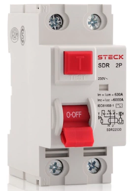 INTERRUPTOR DIFERENCIAL 2X25A 30 mA STECK