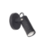 APLIQUE CANALS TUBO 1 LUZ GU10 NEGRO - comprar online