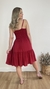 VESTIDO CURTO ALICIA LISO (VÁRIAS CORES DISPONÍVEIS)