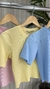CROPPED CANELADO BIA (VÁRIAS CORES DISPONÍVEIS) - loja online