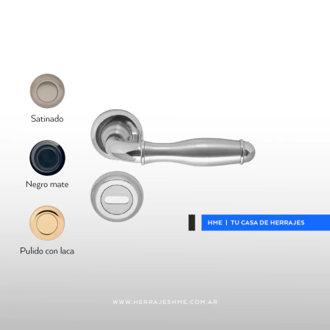 Manija picaporte doble balancín PORTOBELLO, Currao - comprar online