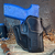 KIT COLDRE DE COURO SLIM OWB + 01 PORTA CARREGADOR DUPLO S/ TRAVA - loja online