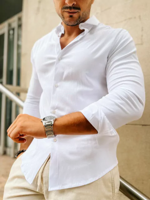 CAMISA MANGA LARGA BLANCA
CAMISA CLASICA
CAMISA CORTE SLIM FIT
CAMISA SLIM FIT BLANCA
CAMISA CUELLO ITALIANO
CAMISA BLANCA
CAMISA CUELLO ITALIANO BLANCA