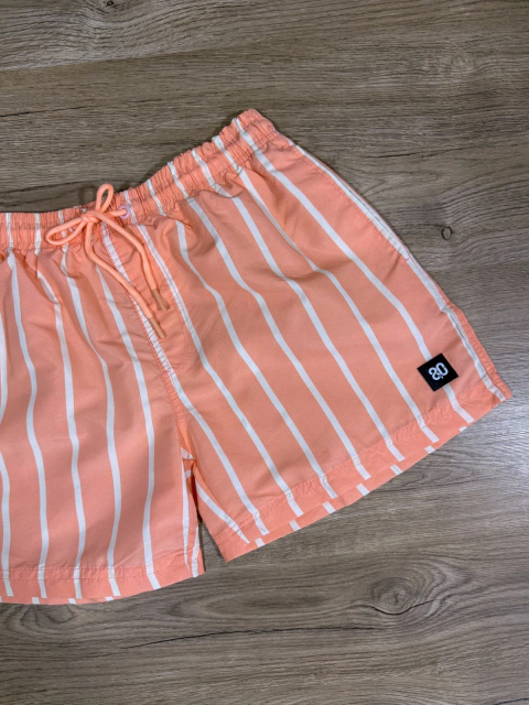 SHORT DE BAÑO CALU SALMÓN - comprar online